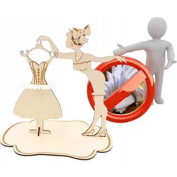 Obraz Ubrouskovník Burn 3D dřevěný béžový 1 ks