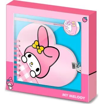Blok Zápisník Hello Kitty My Melody s propiskou