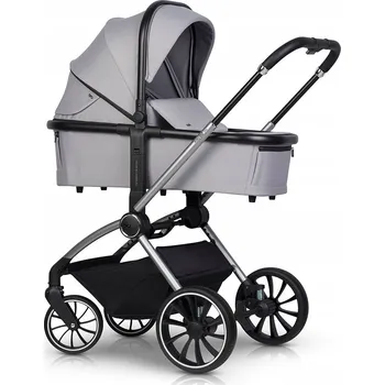 Kočárek Kočárek 2v1 Giro EasyGo Velká Korbička Velká Kola Otočné Sedátko SET