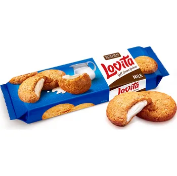 Výhodná cena ROSHEN Lovita Heart Milk sušenky 127 g