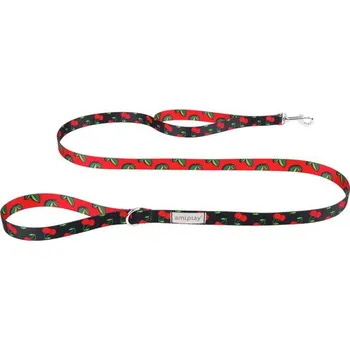 Vodítko pro psa Amiplay Vodítko Be Happy Cherry 150 cm - XL