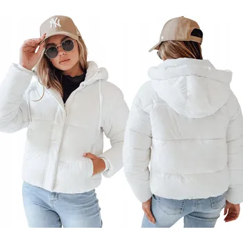 DStreet dámská prošívaná bunda s kapucí TY4932 velikost L