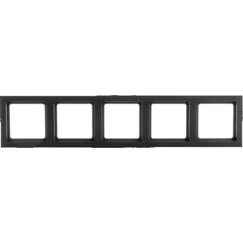 Rámeček pětinásobný Hager šedý