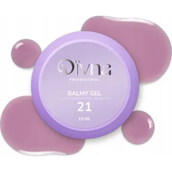 Lak na nehty DIVNA Balmy Gel 21 gel v lahvičce s konzistencí báze 15 ml na nehty