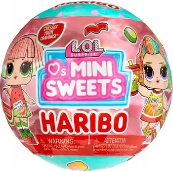 Panenka Panenka Surprise Mini Sweets Haribo HRAČKA DÍVČÍ PANENKA Pro děti