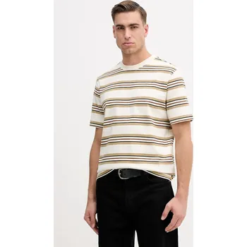 Pánské tričko Bavlněné tričko Barbour Sandwick MTS1530 béžová 01X, vel. XL