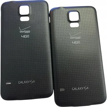 Náhradní kryt pro mobilní telefon Originální kryt baterie Samsung S5 G900 ČERNÝ