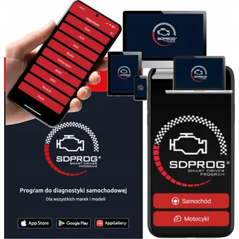 Autoelektronika Diagnostický program pro auto SDPROG pro ELM327 OBD2 OBDII v polštině