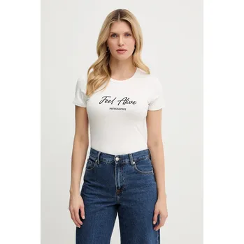 Pánské tričko Tričko Patrizia Pepe 8M1807.J051 bílá 00X, vel. 40