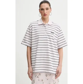 Bavlněné polo tričko Rotate 1153241810 fialová 40X, vel. XS