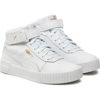 Dívčí tenisky Puma Dívčí tenisky Carina 2.0 Mid Jr 387376 03 bílé