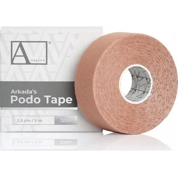 Tejpovací páska Arkada PODO TAPE Tejpovací páska béžová tělová 2,5 cm x 5 m