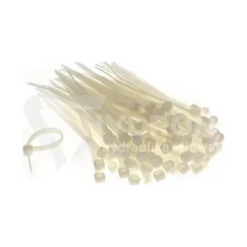 Stahovací páska STAHOVACÍ PÁSKY kabelové 7,6x450mm - 100 Ks bílé