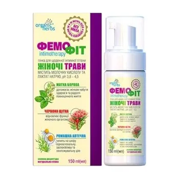 Nestandardní parfém FEMOFIT: Pěna na intimní hygienu 150ml K2708