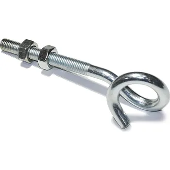 Příslušenství k houpačce Hák houpačkový s metrickým závitem, M10x150mm, Zn