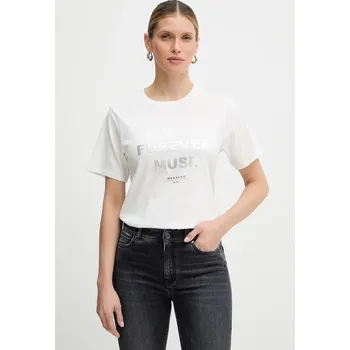 Dámské tričko Bavlněné tričko Weekend Max Mara TENUE dámské, bílá barva, 2615971051600 00X, vel. XS