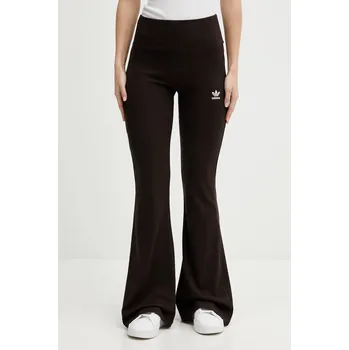 Dámské legíny Legíny adidas Originals Essentials dámské, hnědá barva, KD3849 88X, vel. XXS