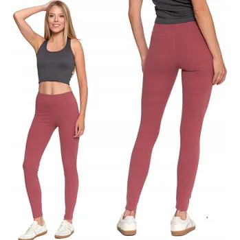 Dámské legíny Moraj dámské legíny žebrované klasické dlouhé velikost S/M