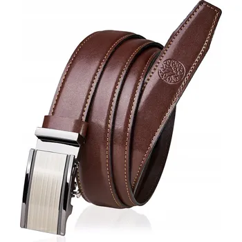 Opasek Kožený pásek BETLEWSKI AUTO-LIC30 BR 120_K3 hnědý