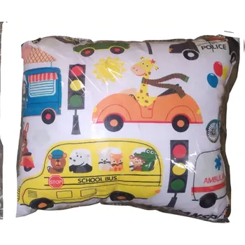 Dekorativní polštářek Meduňkový nahřívací polštářek s autama (Bylinkový polštářek)