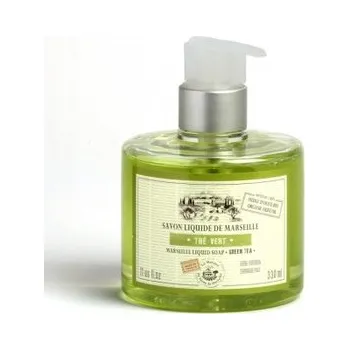 Nestandardní parfém Tekuté mýdlo Marseille s dávkovačem - Green Tea (zelený čaj) 330ml TML F296