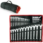 Dedra sada klíč očkoplochý CrV, sada 25ks, 6-28,30,32mm, 1406 (Dedra 1406 sada kvalitních očkoplochých klíčů o velikostech 8-32 mm, chrom-vanadiových)