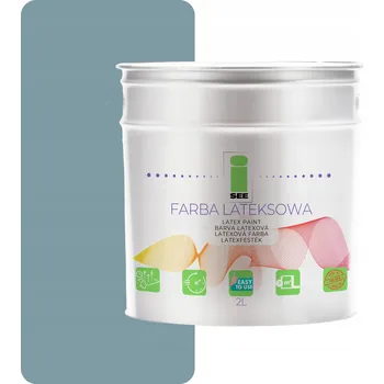 barva na zeď Latexová Barva na stropy a stěny I SEE 2 l BARVA LATEKSOWA H0730 matná