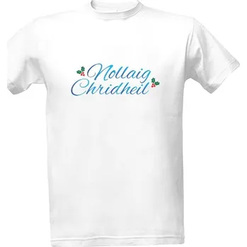 Tričko s potiskem Nollaig Chridheil - barva pánské