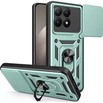 Pouzdro na mobilní telefon Kryt Xiaomi 15T Techsuit CamShield Pro zelený