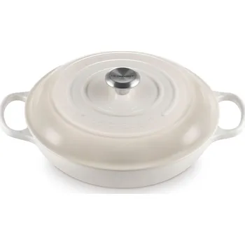 Hrnec Kastrol SIGNATURE 30 cm, 3,5 l, MERINGUE, litina, Le Creuset