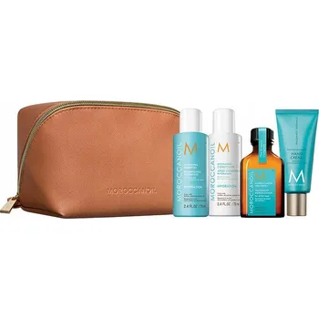 Kosmetická sada Moroccanoil Sada Kosmetiky na Vlasy Hydratace + Kosmetická Taštička DÁREK!