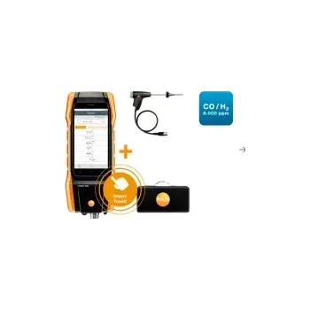 Revizní přístroj testo 300 NEXT LEVEL kit 2 - Analyzátor spalin (O2, CO s kompenzací H2 až do 8 000 ppm)