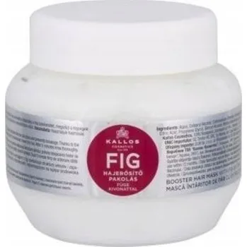 Vlasová regenerace Kallos Fig Booster Maska na vlasy s výtažkem z fíků pro jemné vlasy bez lesku 275 Ml