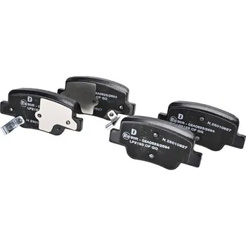 Brzdová destička Sada brzdových destiček, kotoučová brzda DELPHI LP2193