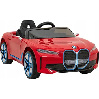 Dětské elektrovozidlo AUTO PRO DĚTI na akumulátor BMW I4 dálkové ovládání TABULE S JMÉNEM řidičský průkaz