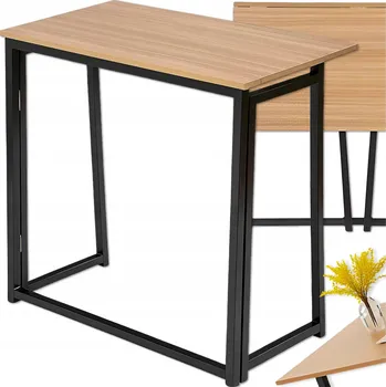 Psací stůl SimpleDesk skládací psací stůl, úzký, dub/hnědý
