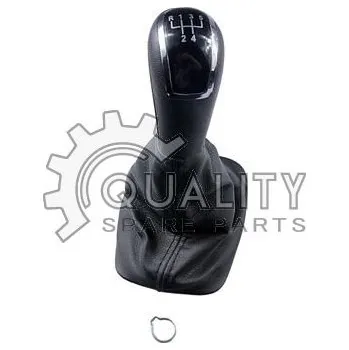 Hlavice řadicí páky Rukojeť řadící páky chrom/koženka DPA 77110006902