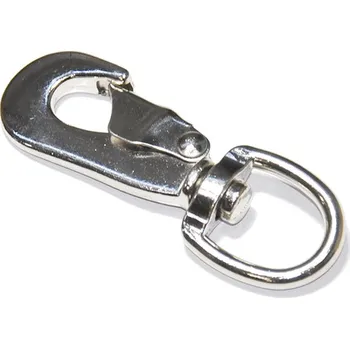 karabina Karabina s pevnou pojistkou U, 90x20mm, Ni