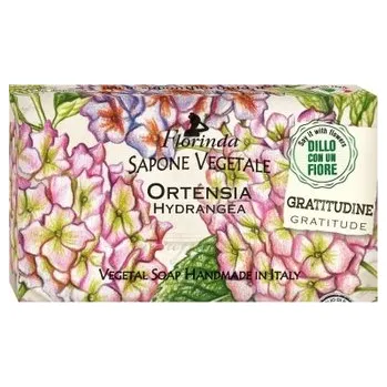Mýdlo FLORINDA-ŘEKNI TO KVĚTINOU: Rostlinné mýdlo „Hortenzie“ 100g TML K2113