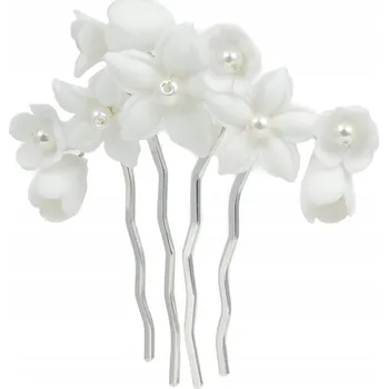 Little Angel hřebínek na vlasy bílý