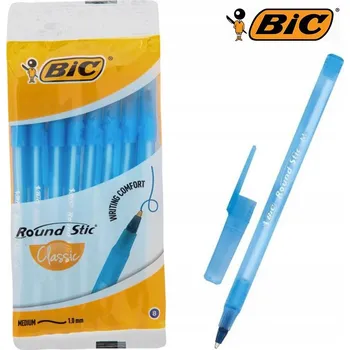 Propiska BiC Round Stic Classic modré, 8 ks