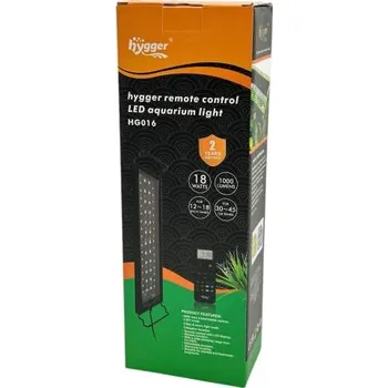 Osvětlení do akvária Hygger HG016 27cm 18W WRGB + controller