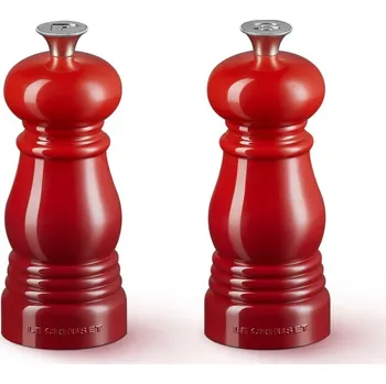 Nádobí Sada mlýnků na sůl a pepř 11 cm, sada 2 ks, CERISE, plast, Le Creuset