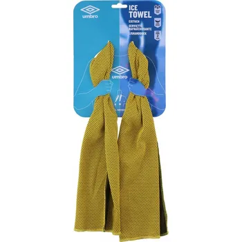 Ručník SPORTOVNÍ RYCHLESCHNOUCÍ RUČNÍK UMBRO 90X30CM ŽLUTÝ