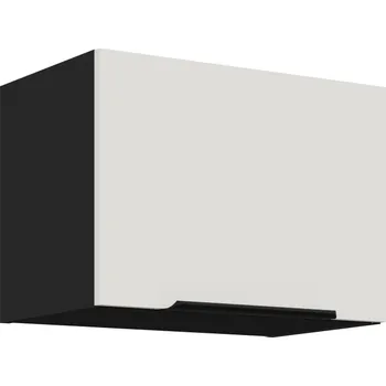 Kuchyňská skříňka 50 GU-36 1F, Horní kuchyňská skříňka nad digestoř Aria bílá/černá