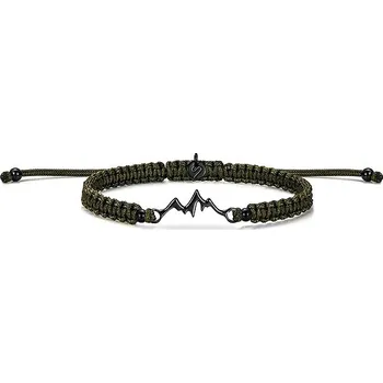 Náramek Sailbrace Braided Bracelet Camo Mountain