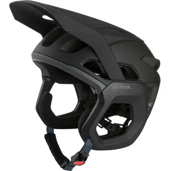 Cyklistická přilba Enduro helma ALPINA ROOT MIPS - Black matt, 52-57