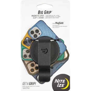 NITE IZE Klip+ Stojánek pro iPhone s MagSafe® Nite IzeBig Grip™ Magnetic Grip, Clip