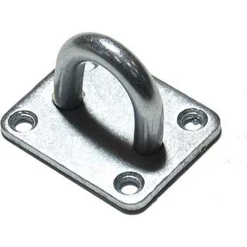 Tesařské kování Deska kotevní s okem, 6x35x40mm, Zn