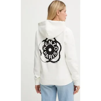 Pánská mikina Bavlněná mikina Kenzo FG52HO2064MB bílá 00X, vel. L